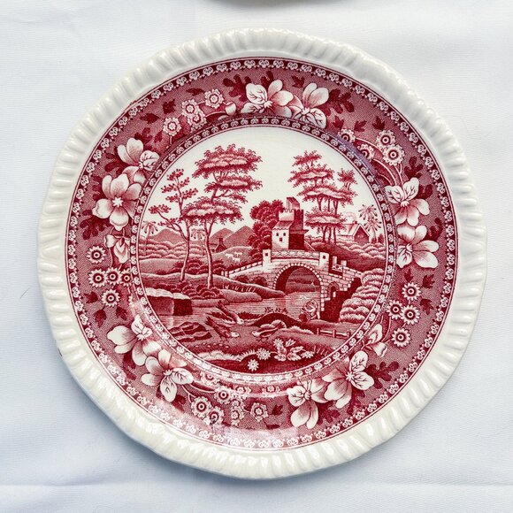 Copeland Spode Tower Vintage Dessert Plates, Set of 4 - Picture 5 of 10